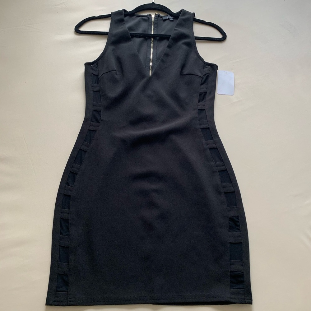 Mini Dress with Cutouts